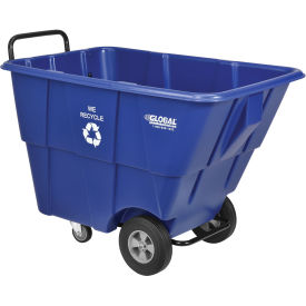 EXTRA DUTY TRUCK - ALL SWIVEL CASTERS- Square Caster Configuration, Blue Glosstex Fabric, 21" Depth, 26" Overall Height H4001-06-BEG, extra duty trucks